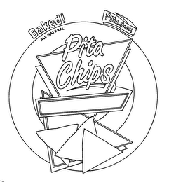 PITA CHIPS BAKED! ALL NATURAL PITA SNAX logo