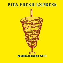 PITA FRESH EXPRESS MEDITERRANEAN GRILL logo