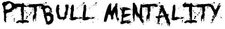 PITBULL MENTALITY logo
