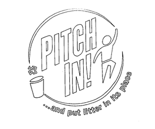 PITCH IN! ...AND PUT LITTER IN ITS PLACE logo