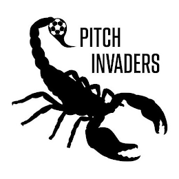 PITCH INVADERS logo