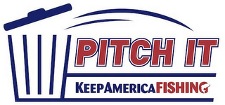 PITCH IT KEEPAMERICAFISHING logo
