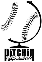 PITCHIN FOR BASEBALL logo
