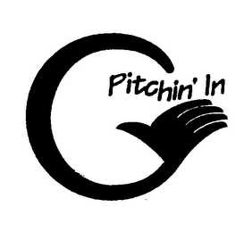 PITCHIN' IN logo
