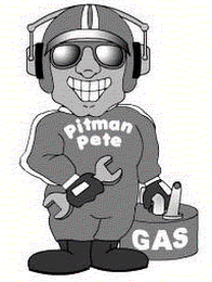 PITMAN PETE GAS logo