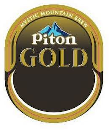 PITON GOLD MYSTIC MOUNTAIN BREW logo