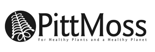 PITTMOSS FOR HEALTHY PLANTS AND A HEALTHY PLANET logo