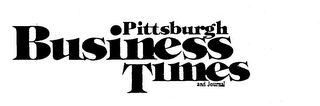 PITTSBURGH BUSINESS TIMES AND JOURNAL logo