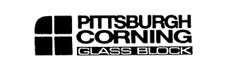 PITTSBURGH CORNING GLASS BLOCK logo