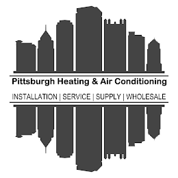 PITTSBURGH HEATING & AIR CONDITIONING INSTALLATION SERVICE SUPPLY WHOLESALE logo