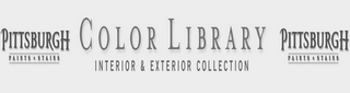 PITTSBURGH PAINTS & STAINS COLOR LIBRARY INTERIOR & EXTERIOR COLLECTION logo