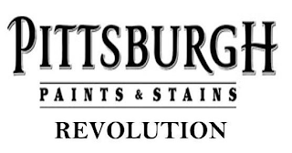 PITTSBURGH PAINTS & STAINS REVOLUTION logo