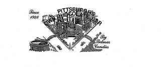 PITTSBURGH'S OWN CHOCOLATE BAR BY BELMAR CANDIES SINCE 1928 logo