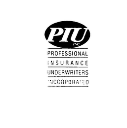 PIU PROFESSIONAL INSURANCE UNDERWRITERS INCORPORATED logo