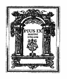 PIUS IX MASTAI (1792-1878) logo
