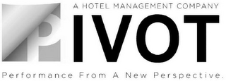 PIVOT A HOTEL MANAGEMENT COMPANY PERFORMANCE FROM A NEW PERSPECTIVE logo