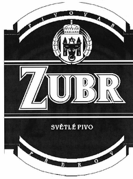 PIVOVAR PREROV ZUBR SVETLE PIVO logo