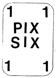PIX SIX logo