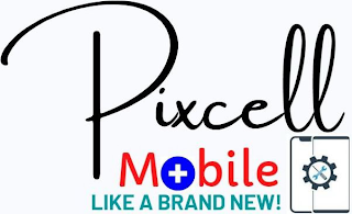 PIXCELL MOBILE LIKE A BRAND NEW! logo