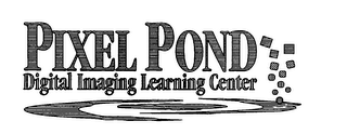 PIXEL POND DIGITAL IMAGING LEARNING CENTER logo