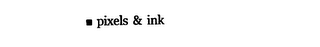 PIXELS & INK logo