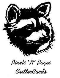 PIXELS 'N' PAGES CRITTERCARDS logo