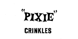 "PIXIE" CRINKLES logo