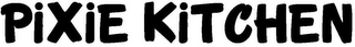 PIXIE KITCHEN logo