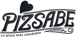 PIZSABE LA PIZZA MAS SALUDABLE logo