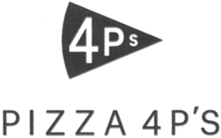 PIZZA 4P'S 4PS logo