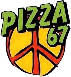 PIZZA 67 logo
