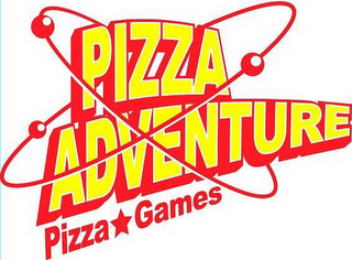 PIZZA ADVENTURE PIZZA GAMES logo