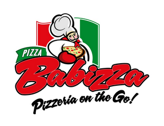 PIZZA BABIZZA PIZZERIA ON THE GO! logo