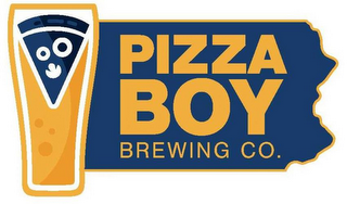 PIZZA BOY BREWING CO. logo