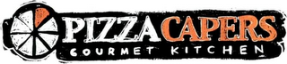 PIZZA CAPERS GOURMET KITCHEN logo