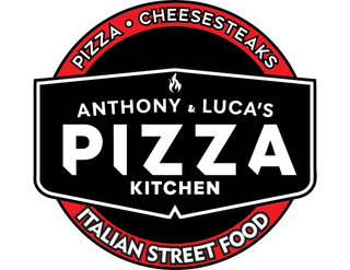 PIZZA · CHEESESTEAKS ANTHONY & LUCA'S PIZZA KITCHEN ITALIAN STREET FOOD logo