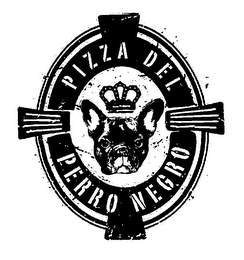 PIZZA DEL PERRO NEGRO logo