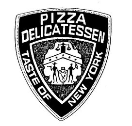 PIZZA DELICATESSEN TASTE OF NEW YORK logo