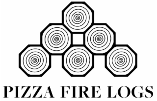 PIZZA FIRE LOGS logo