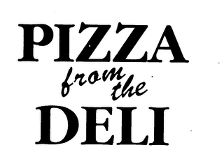 PIZZA FROM THE DELI logo