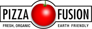 PIZZA FUSION FRESH, ORGANIC EARTH FRIENDLY logo
