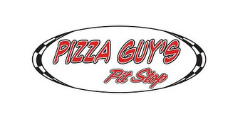 PIZZA GUY'S PITSTOP logo