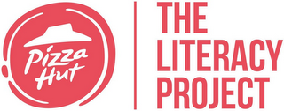 PIZZA HUT THE LITERACY PROJECT logo