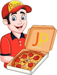PIZZA JP FESTIVE DONAIR logo