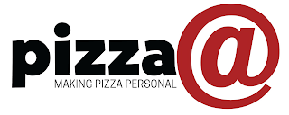 PIZZA@ MAKING PIZZA PERSONAL logo