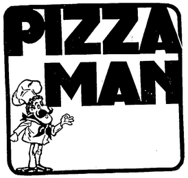 PIZZA MAN logo