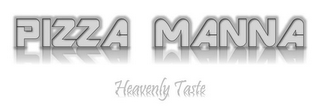 PIZZA MANNA  HEAVENLY TASTE logo