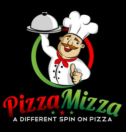 PIZZA MIZZA A DIFFERENT SPIN ON PIZZA logo