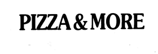 PIZZA & MORE logo