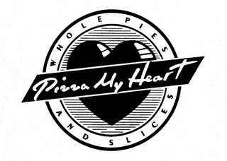PIZZA MY HEART WHOLE PIES AND SLICES logo